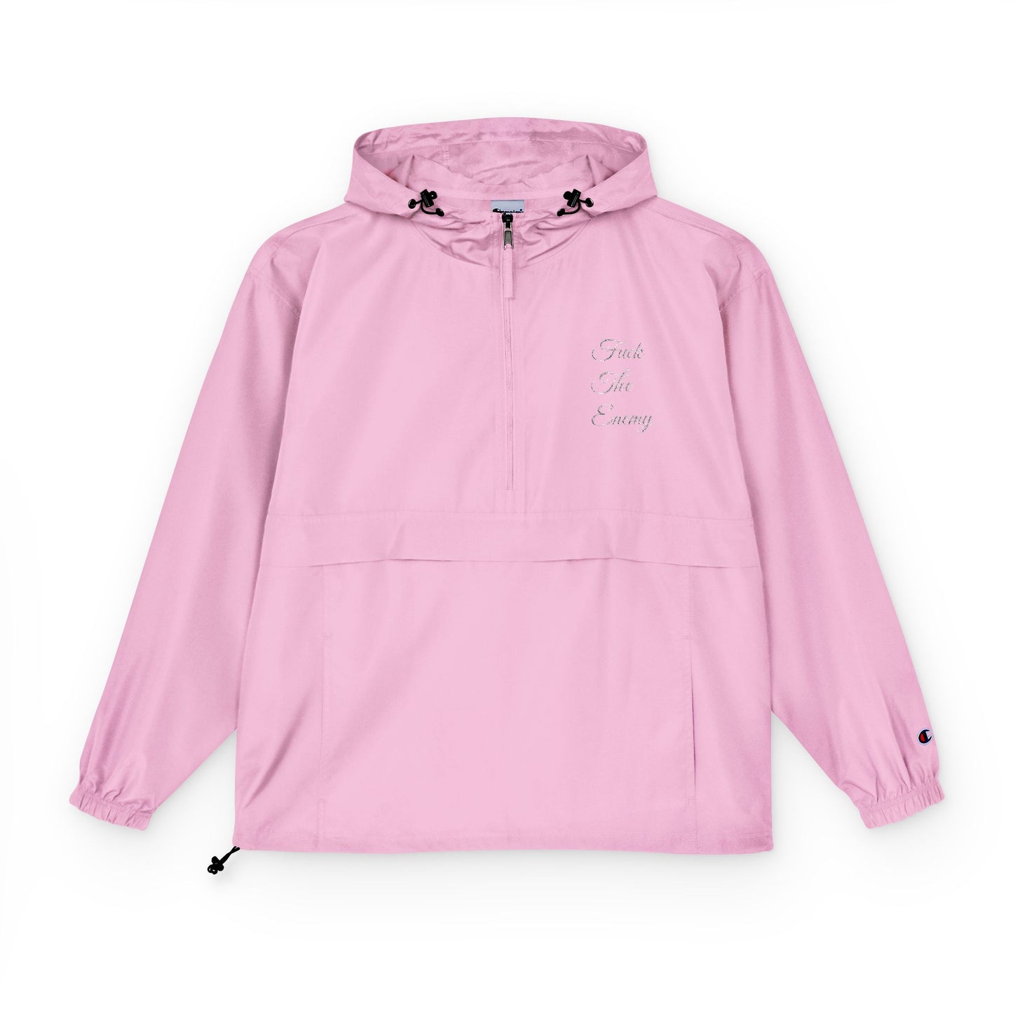 Champion Fuck The Enemy Rain Jacket