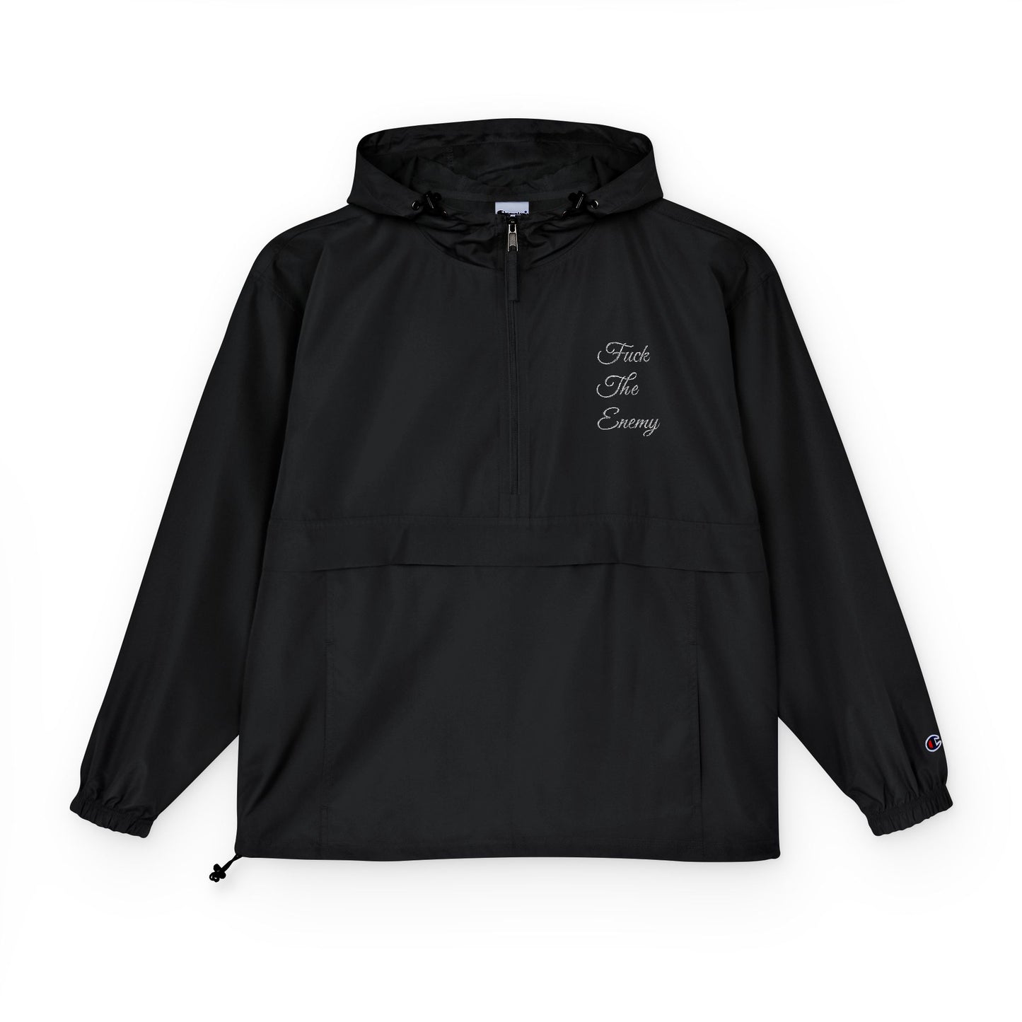 Champion Fuck The Enemy Rain Jacket