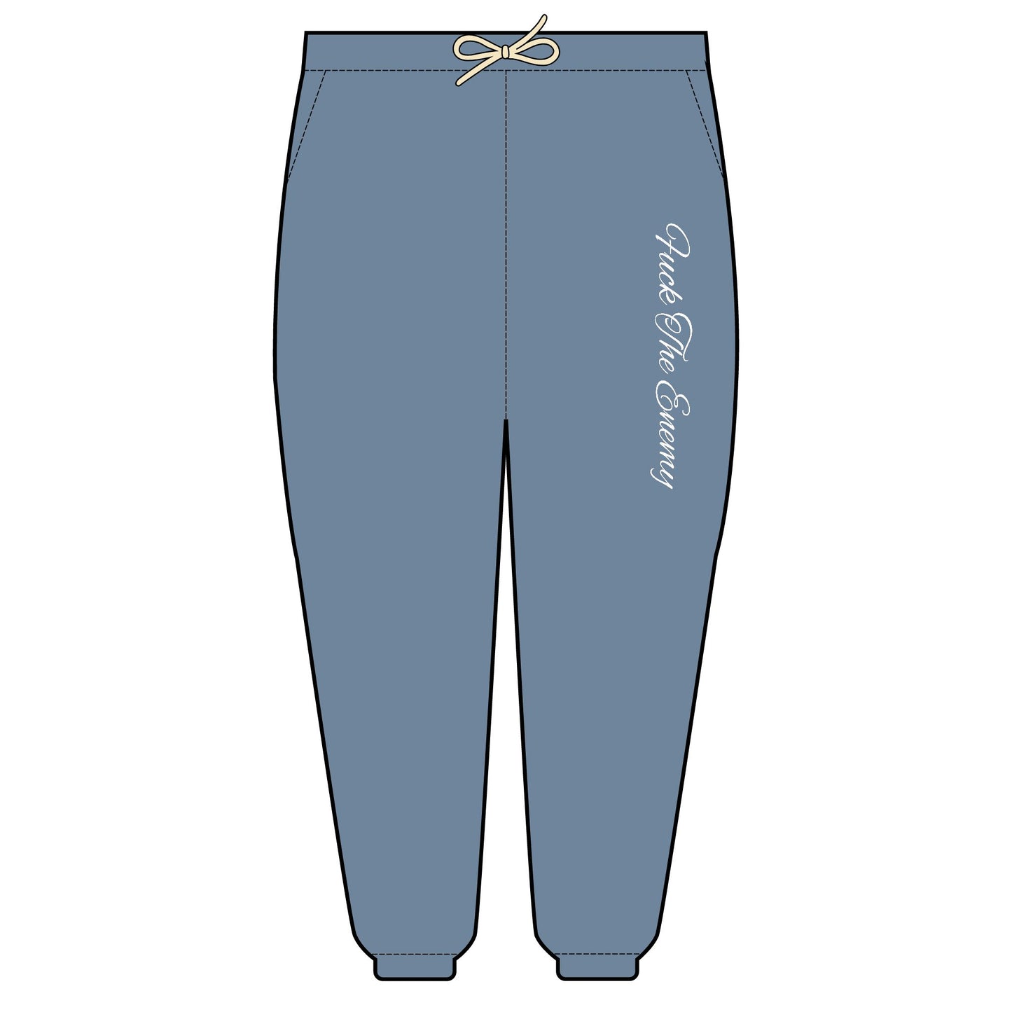 Fuck The Enemy Sweatpants