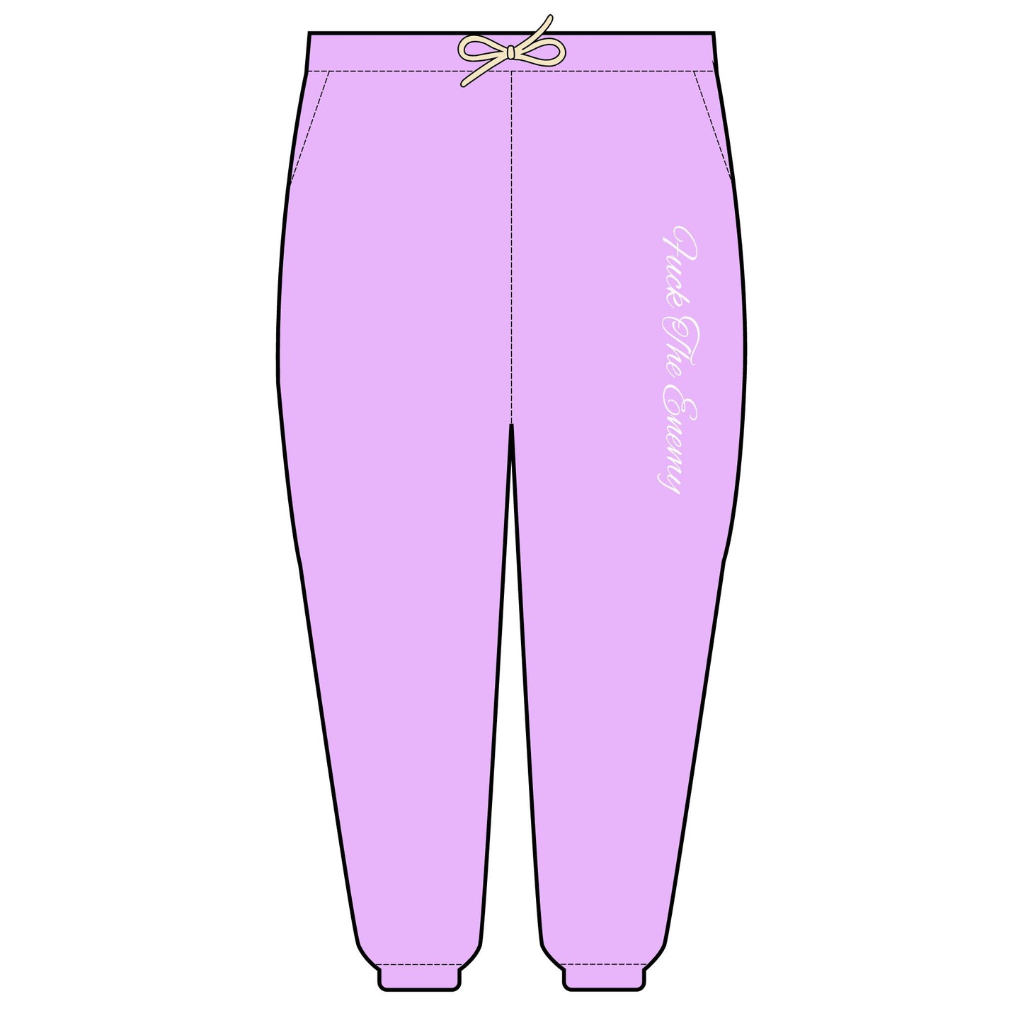 Fuck The Enemy Sweatpants