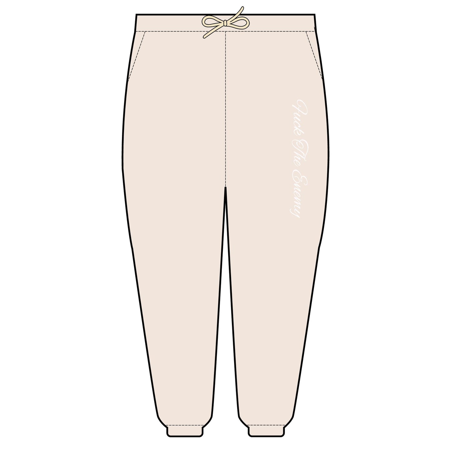 Fuck The Enemy Sweatpants