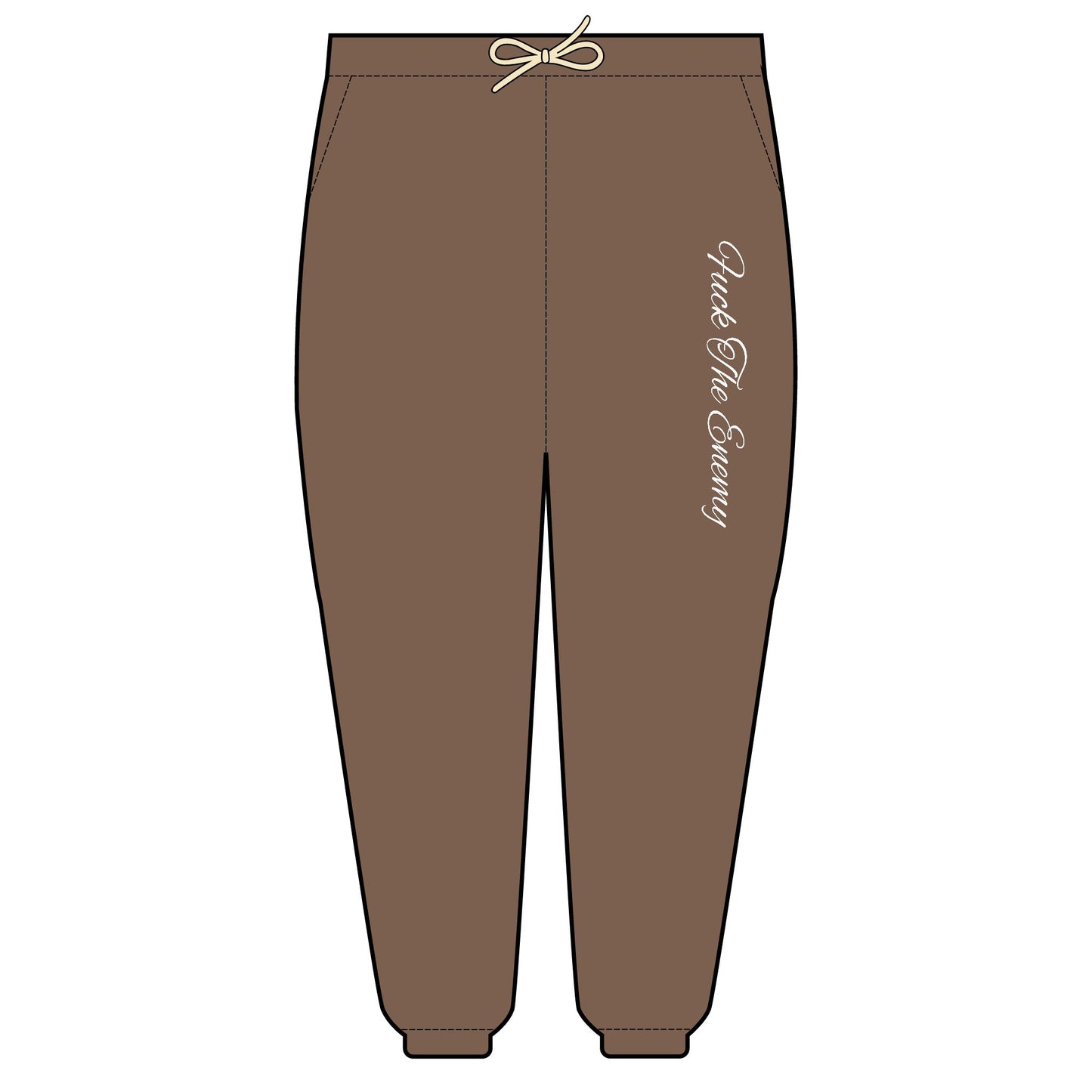 Fuck The Enemy Sweatpants