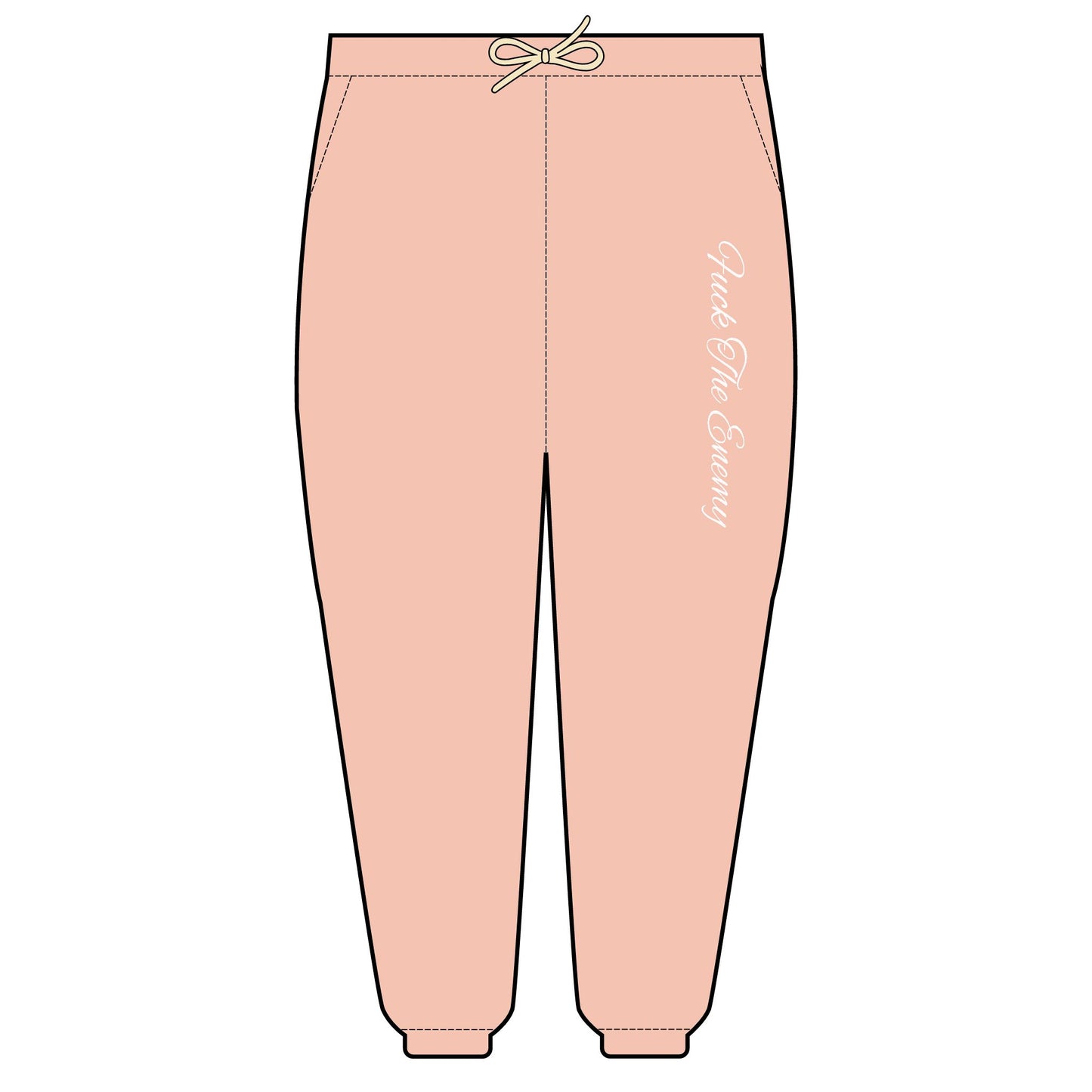 Fuck The Enemy Sweatpants