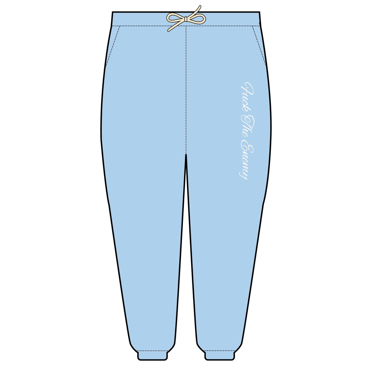 Fuck The Enemy Sweatpants