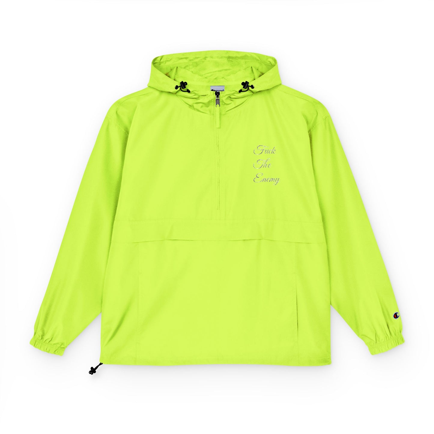Champion Fuck The Enemy Rain Jacket