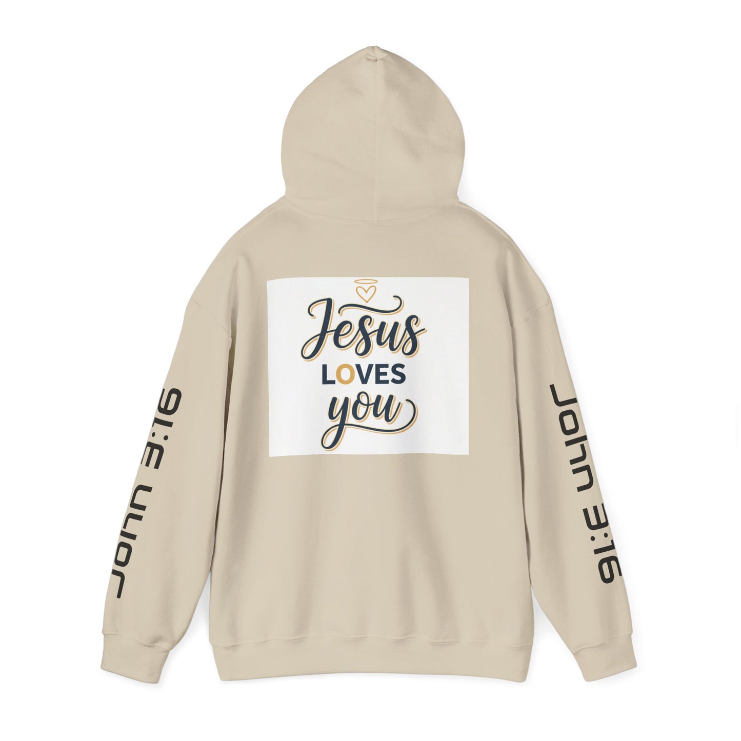 Jesus Loves You Hoodie — John 3:16
