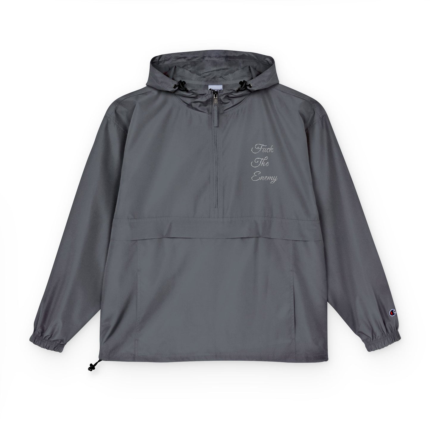 Champion Fuck The Enemy Rain Jacket
