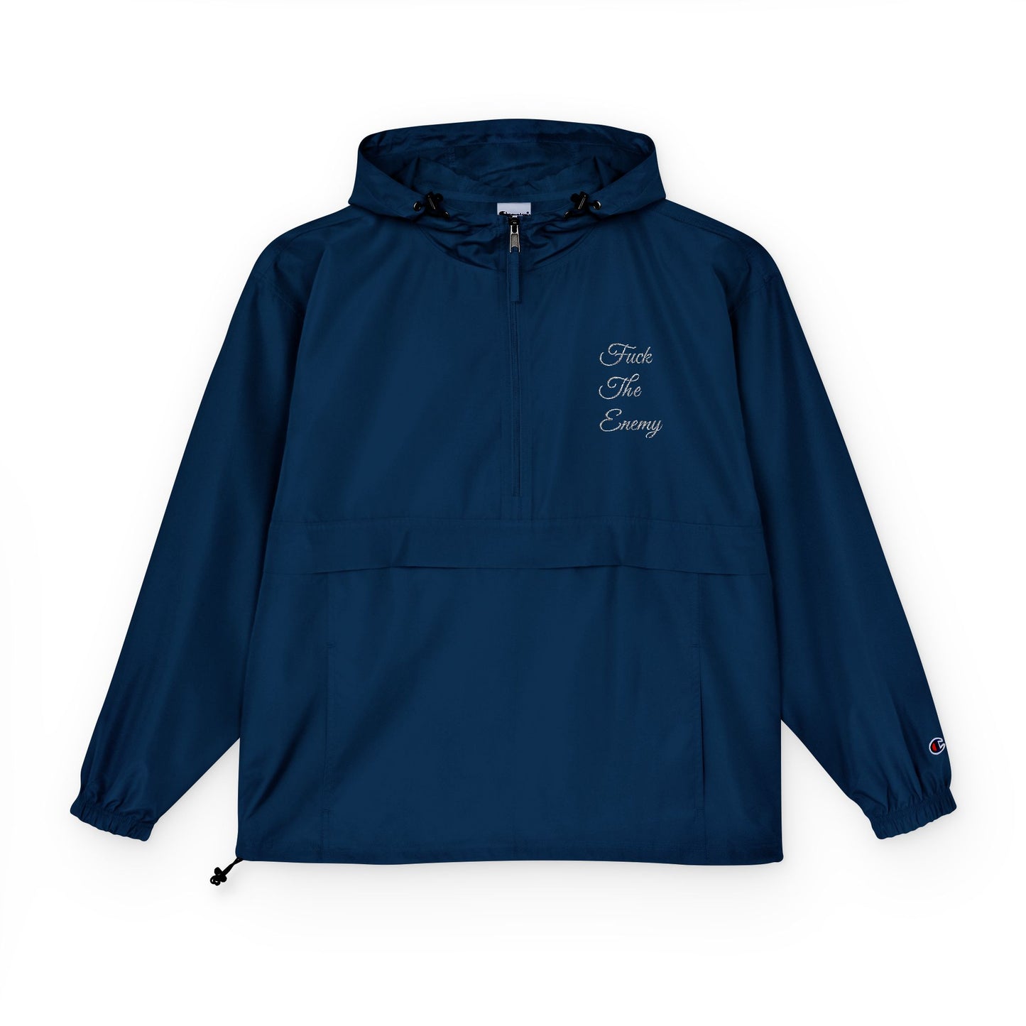 Champion Fuck The Enemy Rain Jacket