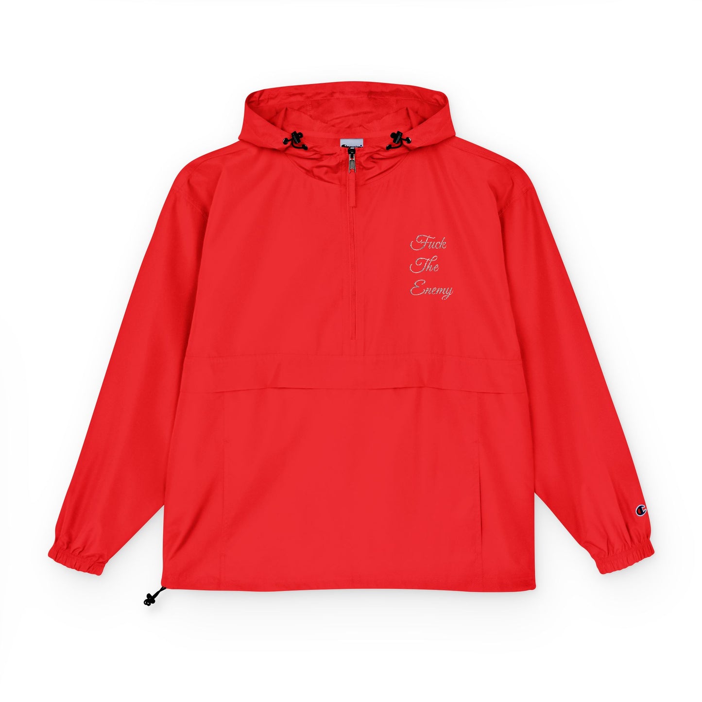 Champion Fuck The Enemy Rain Jacket