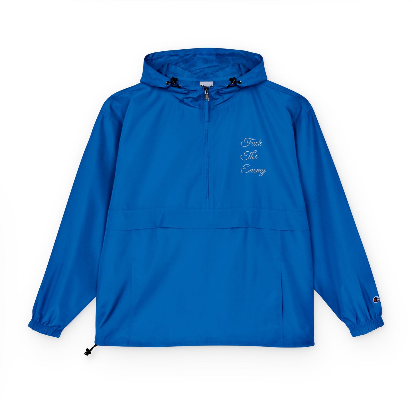Champion Fuck The Enemy Rain Jacket